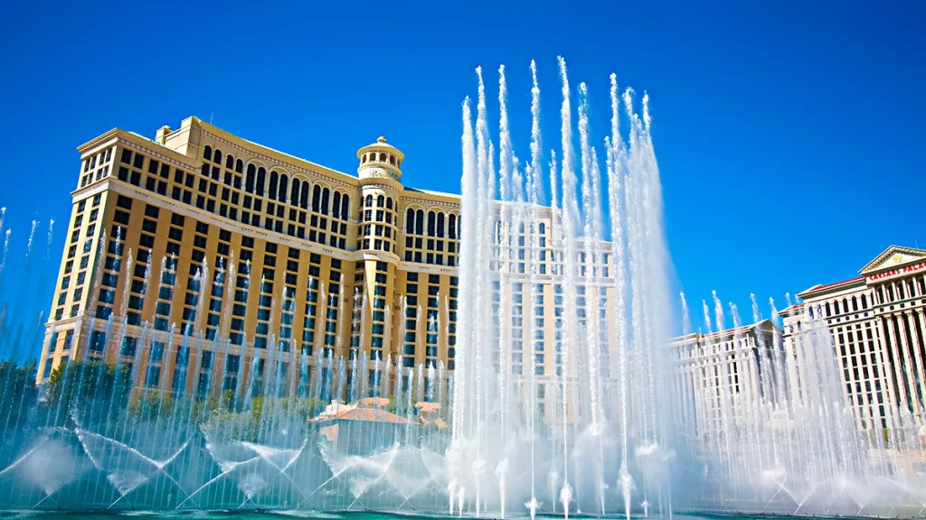 The Fountains at The Bellagio Hotel in Las Vegas