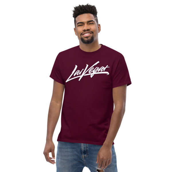 Las Vegas Brush Logo Unisex classic tee - Image 3