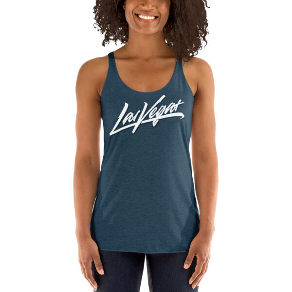 Las Vegas Brush LogoWomen's Racerback Tank - Image 8