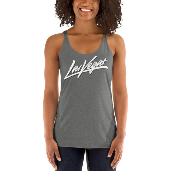 Las Vegas Brush LogoWomen's Racerback Tank - Image 17