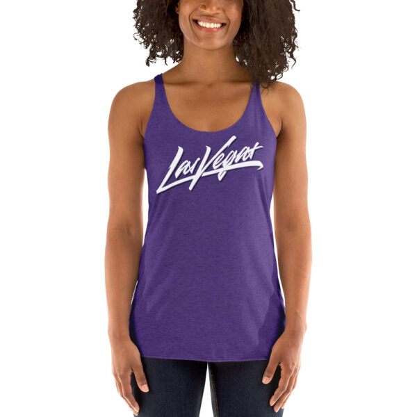 Las Vegas Brush LogoWomen's Racerback Tank - Image 10