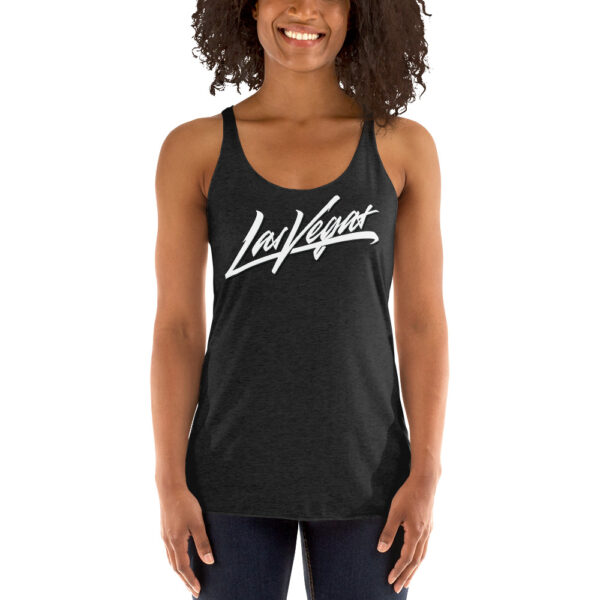 Las Vegas Brush LogoWomen's Racerback Tank - Image 2