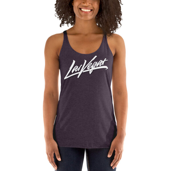 Las Vegas Brush LogoWomen's Racerback Tank - Image 6