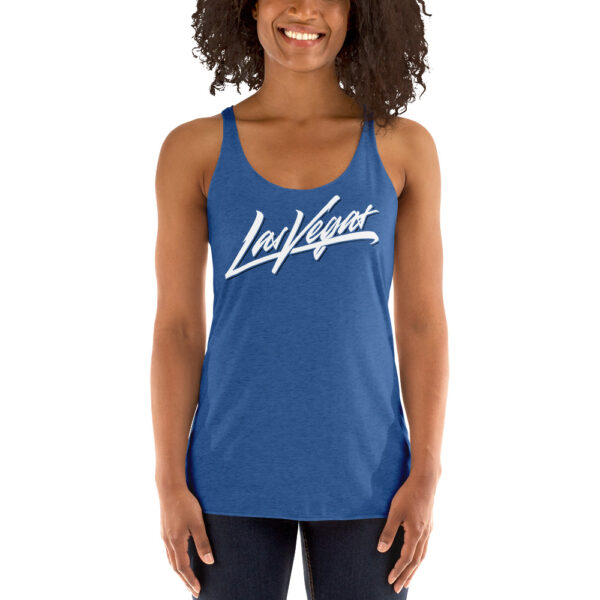 Las Vegas Brush LogoWomen's Racerback Tank - Image 15