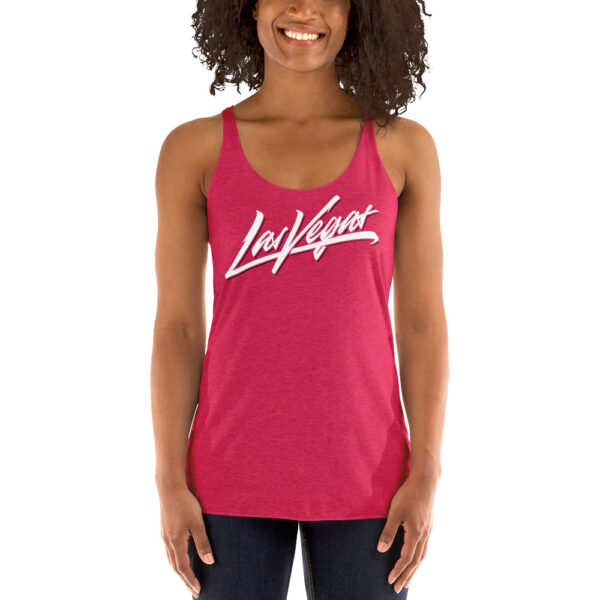 Las Vegas Brush LogoWomen's Racerback Tank - Image 13