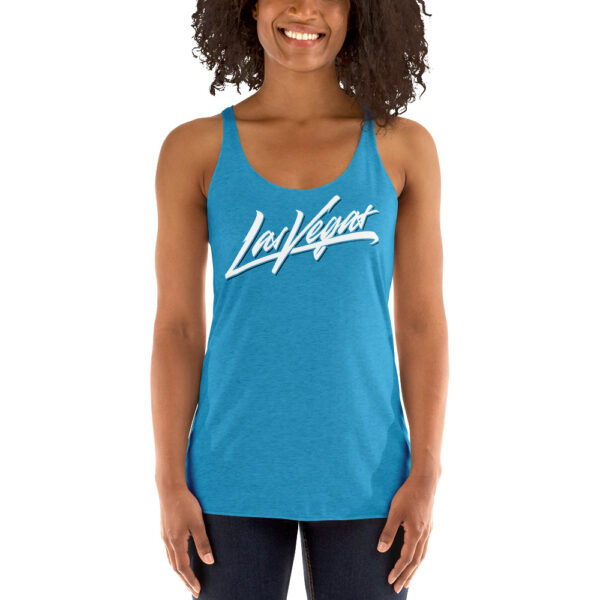 Las Vegas Brush LogoWomen's Racerback Tank - Image 19