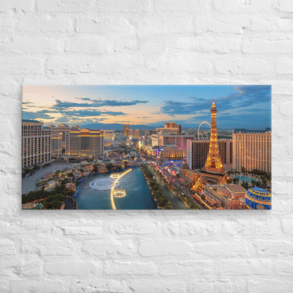 Las Vegas Strip Panoramic Canvas - Image 2