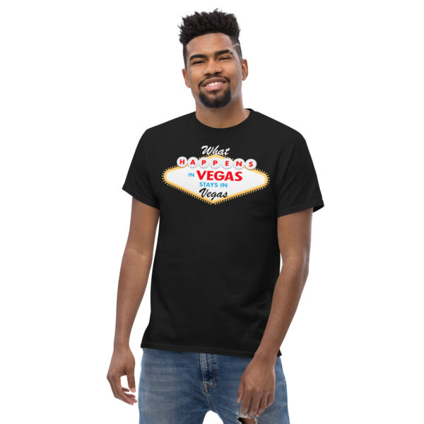 What Happens in Vegas Stays in Vegas Unisex classic tee - Image 6