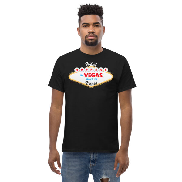 What Happens in Vegas Stays in Vegas Unisex classic tee - Image 5