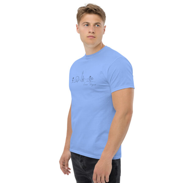 Las Vegas Skyline Line Art Unisex classic tee - Image 2