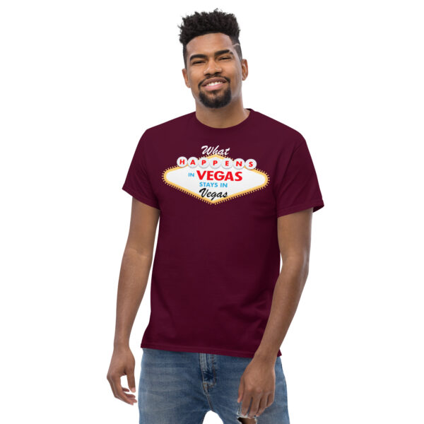 What Happens in Vegas Stays in Vegas Unisex classic tee - Image 3