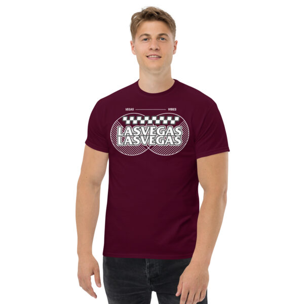 Las Vegas Vibes Checkerboard Unisex classic tee - Image 2