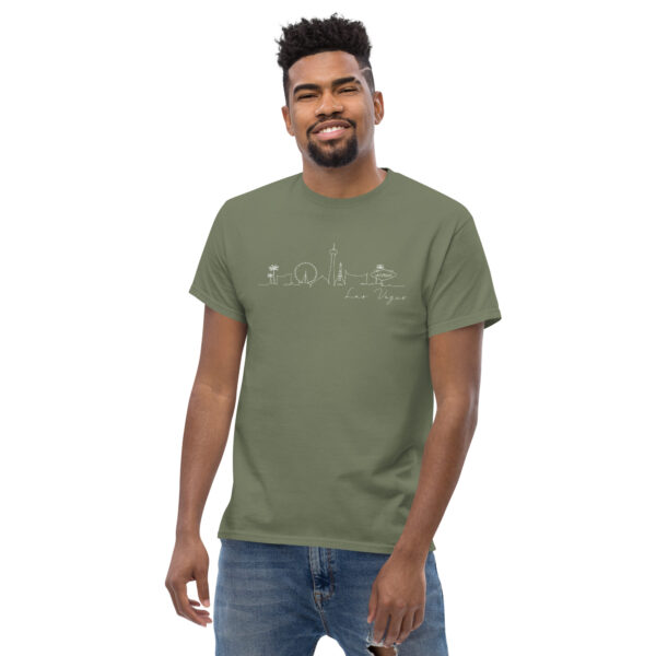 Las Vegas Skyline Line Art Unisex classic tee - Image 7