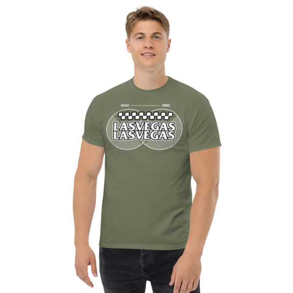 Las Vegas Vibes Checkerboard Unisex classic tee - Image 21