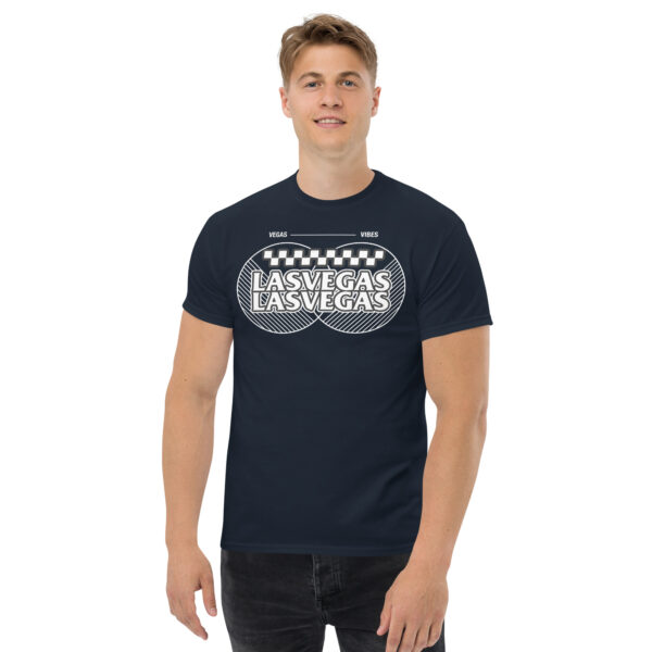 Las Vegas Vibes Checkerboard Unisex classic tee - Image 5