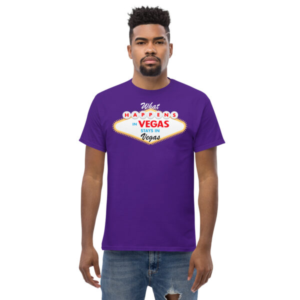 What Happens in Vegas Stays in Vegas Unisex classic tee - Image 11