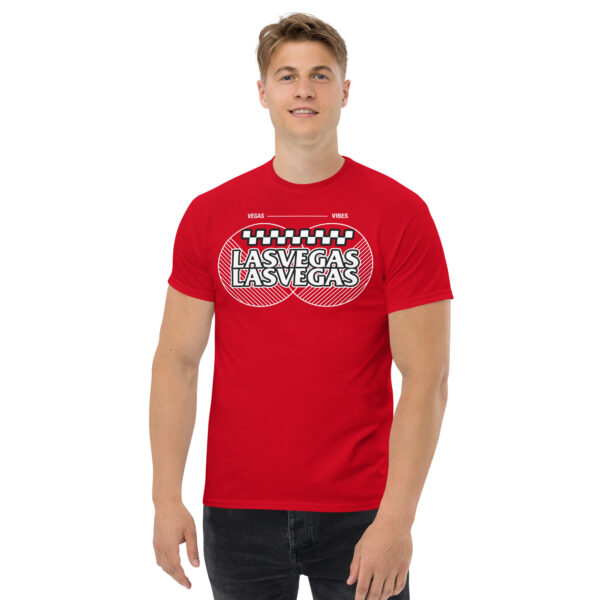 Las Vegas Vibes Checkerboard Unisex classic tee - Image 9