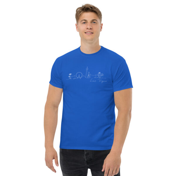 Las Vegas Skyline Line Art Unisex classic tee - Image 13