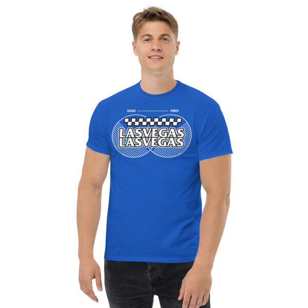 Las Vegas Vibes Checkerboard Unisex classic tee - Image 15