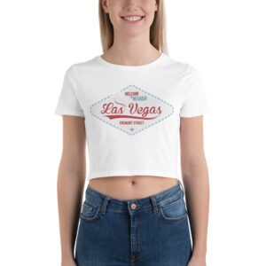 Las Vegas Fremont Street Women’s Crop Tee