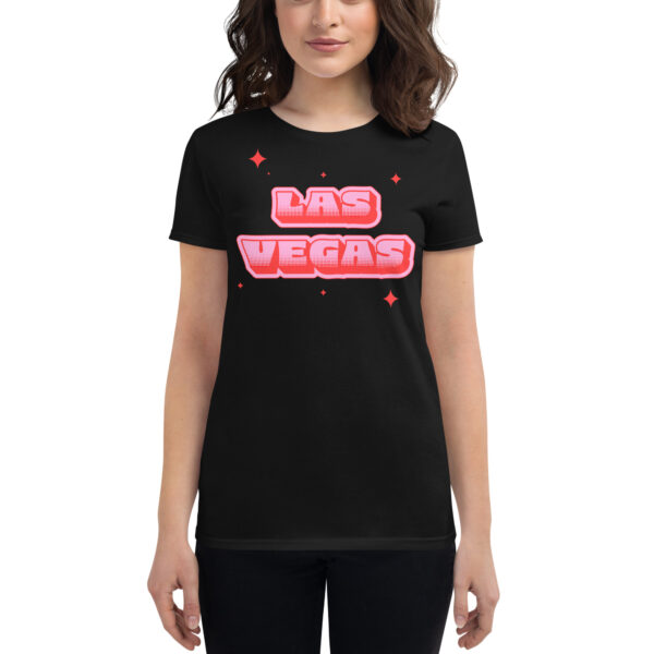 Las Vegas Sparkle Women's short sleeve t-shirt - Image 2