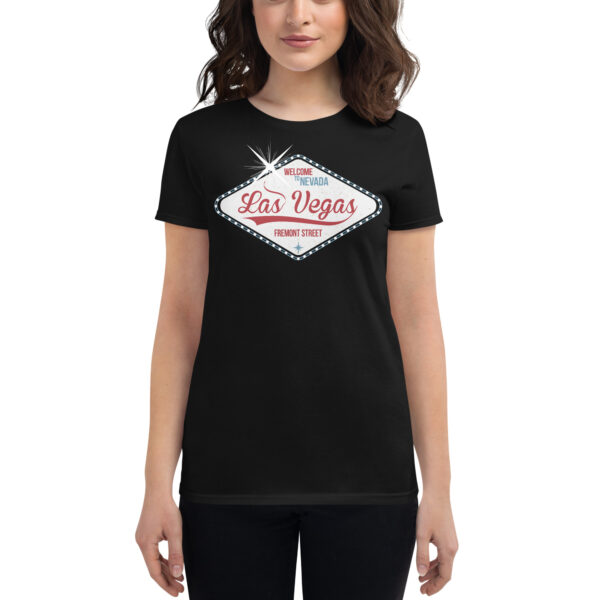 Las Vegas Fremont Street Women's short sleeve t-shirt - Image 2