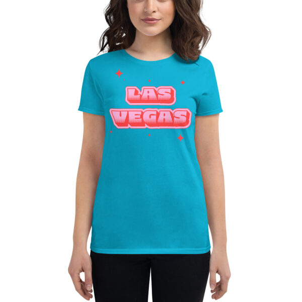 Las Vegas Sparkle Women's short sleeve t-shirt - Image 8