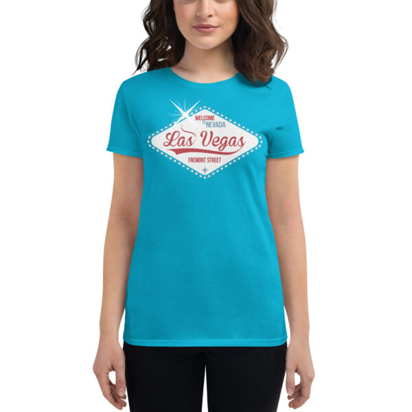 Las Vegas Fremont Street Women's short sleeve t-shirt - Image 8