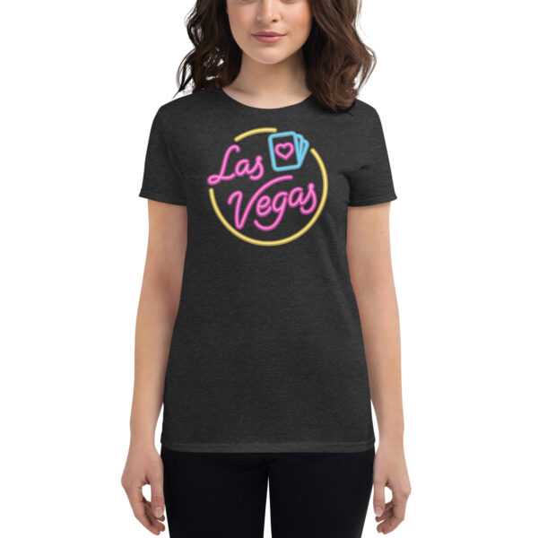 Las Vegas Neon Sign Women's short sleeve t-shirt - Image 3