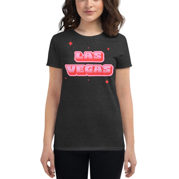 Las Vegas Sparkle Women's short sleeve t-shirt - Image 4