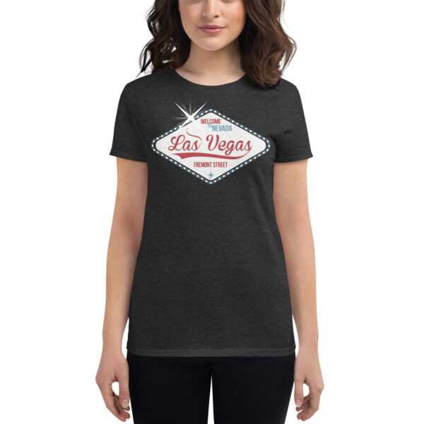 Las Vegas Fremont Street Women's short sleeve t-shirt - Image 4