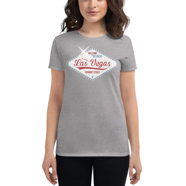 Las Vegas Fremont Street Women's short sleeve t-shirt - Image 7