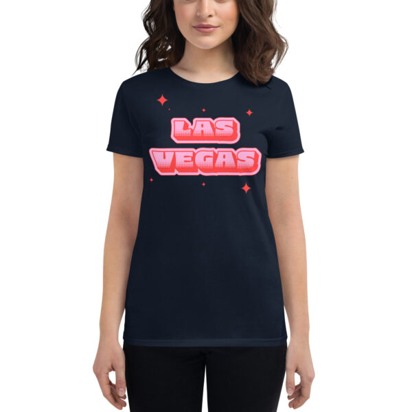 Las Vegas Sparkle Women's short sleeve t-shirt - Image 3