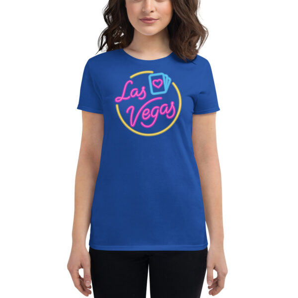 Las Vegas Neon Sign Women's short sleeve t-shirt - Image 5