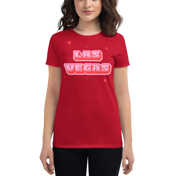 Las Vegas Sparkle Women's short sleeve t-shirt - Image 5