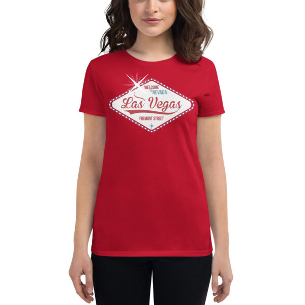 Las Vegas Fremont Street Women's short sleeve t-shirt - Image 5