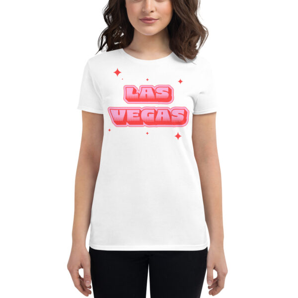 Las Vegas Sparkle Women's short sleeve t-shirt - Image 9